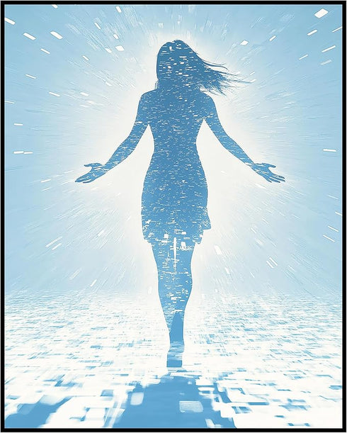 Posterizer 1 pcs-video game character woman-anime style 2-Fantasy & Fiction Art Gift for Daughter, Son, Kids Decor for nursery toddlers kids room-...