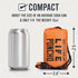 Go Time Gear Emergency Survival Life Poncho 2 Pack - Thermal Use in Camping, Survival Gear - Includes Whistle & Paracord...