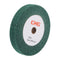 uxcell 150mm x 25mm 240 Grit Non-Woven Polishing Burnishing Wheel Nylon Wire Drawing Abrasive Flap Wheel for Stainless Steel Copper Green...