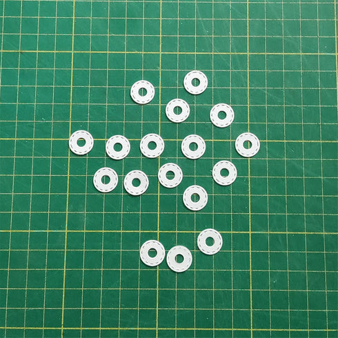 Cutting Dies Kit English Words Metal Stencils Scrapbooking Tools DIY Craft Embossing Template for Paper Card Making Album Arts Supplies (Circle bu...