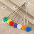 Mgoodoo 100PCS Sewing Pins Flat Head, 1.97inch Straight Pins Flower Head Quilting Pins for Dressmaker, Fabric, Craft, Sewing Project, DIY Jewelry ...
