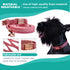 Adjustable Breathable Dog Collar and Leash Set for Puppies, Small, and Medium-Sized Dogs - Lightweight, Durable, and Comfortable - Ideal for Summe...