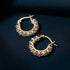 Sterling Silver Cubic Zirconia Hoop Earrings and 14k Gold Earrings, Hypoallergenic Diamond Huggies Earrings for Women...