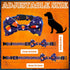 4 Pcs Halloween Dog Collar with Bow Tie Adjustable Basic Dog Collars Soft Comfortable Halloween Dog Cat Collar with Plastic Buckle for Puppy Small...