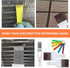 Cenipar 4PCS Air Conditioner Condenser Fin Comb Set Include FCR6 Fin Comb,Metal Radiator Fin Comb and 2 Pack Condenser Fin Comb Brush HVAC Fin Com...