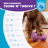 Outward Hound Double Snoop Interactive Treat Stuffer Durable Dog Toy, Dog Treat Toy, Purple...