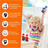 FUNERICA 10-Set Toy People Figures - Bendable Fireman, Police, Construction Workers, Community Helpers, Play Little People Toys Figurines Dollhous...