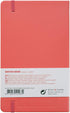 Tarens T9314-312M Art & Creation Sketchbook, Drawing Notebook, 5.1 x 8.3 inches (13 x 21 cm), Coral Red, Thickness: 4.9 oz/yd², Fine, Acid Free Pa...