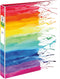 Avery + Amy Tangerine Designer Collection Binder, 1.5 Inch Round Rings, 275-Sheet Capacity, Watercolor Rainbow (28347)...