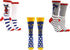 Pete the Cat Socks Gifts (Adult) (3 Pair) - (Women) Groovy Crew Socks - Fits Shoe Size: 4-10 (Ladies)...