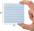 Mr. Pen- Lined Sticky Notes 3x3, 12 Pads, 720 Sheets in Total, Morandi Colors, Sticky Notes with Lines, Sticky Note Pads, Sticky Pads, Sticky Note...