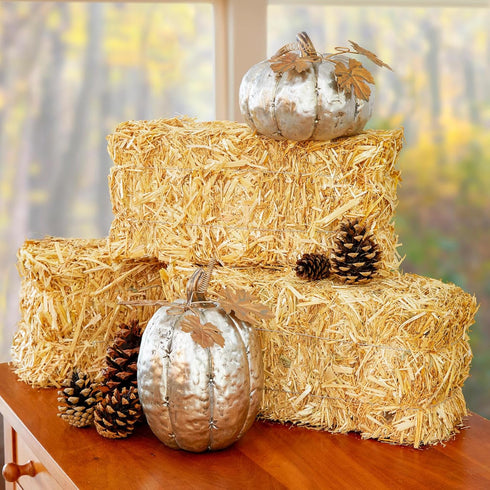 FloraCraft Decorative Straw Bale 5 Inch x 6 Inch x 13 Inch Natural...