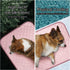 Dog Self Cooling Mat Pet Washable Summer Pads Blanket Hot Weather Sleeping Kennel Mat,Ice Silk Sleep Mat Pad Non-Toxic Breathable Sleep Bed for La...