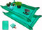 2 PCS Plant Repotting Mat for Indoor Plants, 43" X 29" Thickened Foldable Waterproof Plant Potting Tray and Mess Control, Portable Potting Mat Gar...