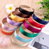SIQUK 12 Pieces Satin Headbands 1 Inch Wide Non-slip Headband Colorful Headbands DIY Hair Headband for Women and Girls,12 Colors...