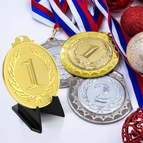 36 Packs Easel Stands Mini Coin Display Stand 2.17 x 1.65 Inch Easel Holder Card Stand for Display Black Display Stand for Collectibles Plastic Pl...