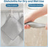 12PCS Three Layer Steel Wire Dishcloth, Multi-Functional Non-Scratch Wire Dishcloth, Wet and Dry Cleaning Rags, Stainless Steel Cleaning Cloth, Ki...
