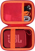 Hard Case Compatible with JBL Go 4 GO3 Portable Bluetooth Speaker (Red Case)...