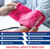 Dixie EMS Deluxe Aneroid Sphygmomanometer Blood Pressure D-ring Cuff - Pink...