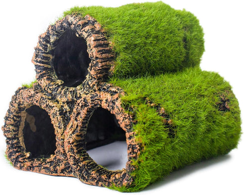 Fish Tank Decorations Aquarium Décor Resin Artificial Tree Trunk Root (C)...