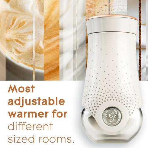 Glade PlugIns Refills Air Freshener, Scented and Essential Oils for Home and Bathroom, Cozy Vanilla Cappuccino, Limited Edition Scent, 3.35 Fl Oz,...