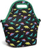 VASCHY Lunch Bag for Children, Neoprene Insulated Lunch Box Bag Tote with Detachable Adjustable Shoulder Strap in Cute Dinosaur...