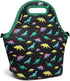 VASCHY Lunch Bag for Children, Neoprene Insulated Lunch Box Bag Tote with Detachable Adjustable Shoulder Strap in Cute Dinosaur...