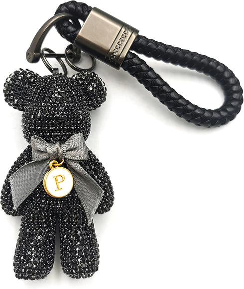 Cute Teddy Bear Keychain, Car Key Chain Accessories Decorations Pendants,Best Fashion Gift For Women-Kid-Friend....