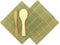 BambooMN Sushi Making Kit 2x Green Bamboo Rolling Mats, 1x Rice Paddle, 1x Spreader | 100% Bamboo Mats and Utensils...