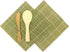 BambooMN Sushi Making Kit 2x Green Bamboo Rolling Mats, 1x Rice Paddle, 1x Spreader | 100% Bamboo Mats and Utensils...