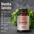 Spearmint 100 Capsules - 1000 mg - Mentha Spicata Dietary Daily Supplement - Herbal Support for Digestive & Respiratory Health - Vegan, Non-GMO...