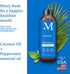Coconut Oil Pulling for Teeth and Gums (Made in USA), Whitening Pulling Oil Coconut Mint Mouthwash for Fresh Breath Ayurvedic Oil Pulling Mouth Gu...