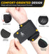 HiRui Wrist Compression Strap Wrist Brace Wrist Wraps for Fitness, Weight Lifting, Tendonitis, Carpal Tunnel Arthritis, Pain Relief, Great Support...