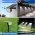 Solar Spot Lights Outdoor, IP65 Waterproof 44 LED Landscape Spotlights, Solar Powered Spotlight with Auto On/Off and 3 Lighting Modes for Outside ...