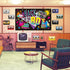 Irenare Back to The 80's Party Banner Backdrop Decorations Supplies for Photography Background, 73 x 43 x 0.04 Inch...