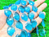 1 Strand Blue Topaz Quartz 10 Pcs Beads Size 19x14mm Fancy Shape Cut Faceted Beads for Jewellery Making, Beading & Craft Supplies KCRAFTS-RK_k47...