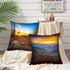 Tucocoo Landscape Throw Pillow Covers 18x18 inches Set of 4, Mountain Nature Scenery Decorative Cushion Cases Arizona Desert Saguaro Modern Decor ...