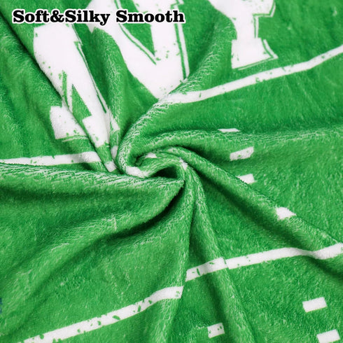 Football Baby Monthly Milestone Blanket Sports Month Blankets Growth Chart Nursery Swaddling Blankets Gift Ideas for Newborn Baby Shower Photograp...