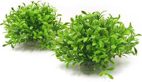 BEGONDIS Aquarium Decorations Fish Tank Artificial Green Water Plants Made of Soft Plastic, Safe for All Fish & Pets (Style-3)...