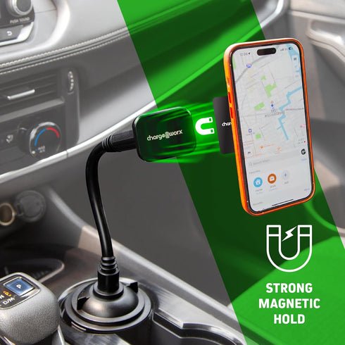 Magnetic Cupholder Car Mount, Magnetic Phone Holder for Car, Adjustable Car Cup Holder Mount, Magnetic Cup Mount for Smartphones...