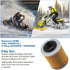 420956123 X3 Oil Filter for Can Am Maverick X3 2017-2023 Max Turbo R RR 2019-2023 Ryker STD 600 900 ACE Sea-Doo Ski-Doo Spark 2 Up 3 Up SBT 36-115...