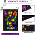 Solar Lighted Halloween Garden Flag It's Hocus Pocus Time Witches Flags for Garden Patio Lawn Outside Halloween Decorations Garden Decor (Hocus Po...