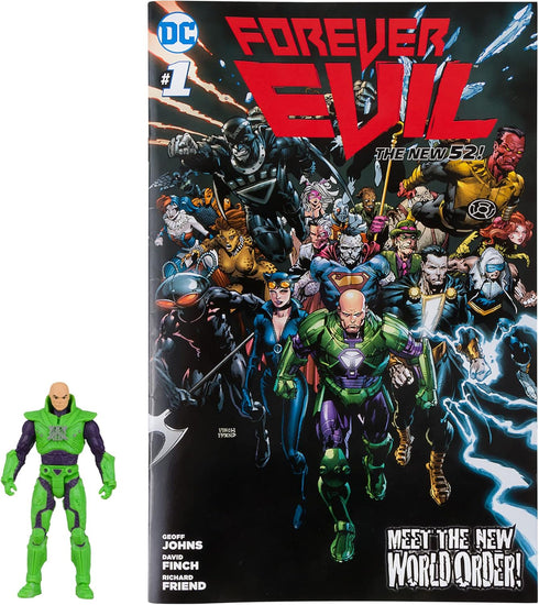 McFarlane Toys - DC Direct Page Punchers Lex Luthor 3in Figure with Forever Evil Comic...