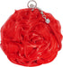 Women Rose Clutch Satin Rose Shaped Clutch Handbag Floral Evening Bag Red for Wedding Party Christmas Mother's Day Gift...