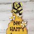 Black, White and Yellow Stripes Wired Ribbon, Bee Wired Ribbon, Spring and Summer Burlap Ribbon for Decorative 2.5”x10yds (Yellow, Black&White)...