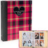 tutata Kpop Photocard Binder, Kpop Photocard Holder Book with Elastic Cord, 25 Sleeves, Hard Cardboard...