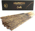 Oud Agarwood Incense Sticks - Artisan Luxury Masala Incense - Handcrafted Long-Burning (75 Minutes) Extra-Thick Sticks - Exotic Divine Scent for H...