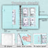 MUQING 100 Envelope Challenge Binder, Money Saving Envelopes for Cash Challenge, Saving $5050 Budget Planner Book, 25 Sheets Silkscreen to Digital...