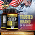 4-in-1 Sleep Aid (120 Caps) w/Apigenin 50mg, Magnesium Glycinate 200mg, L Theanine 250mg & Valerian Root for Sleep Aid 250mg | Apigenin Supplement...