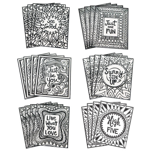 Velvet Art Positive Posters (Pack of 24)...